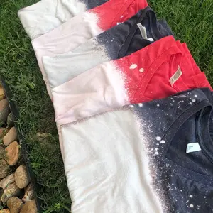 Bleached Blanks Crew Neck and  V-Neck