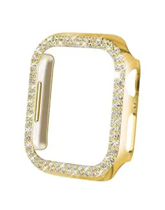 Watch Case with Shiny Rhinestone for Apple Watch Series Ultra/SE/10-1 - Protective Case Wearable