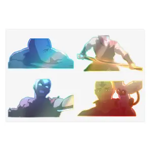 Avatar Aang Sticker Sheet
