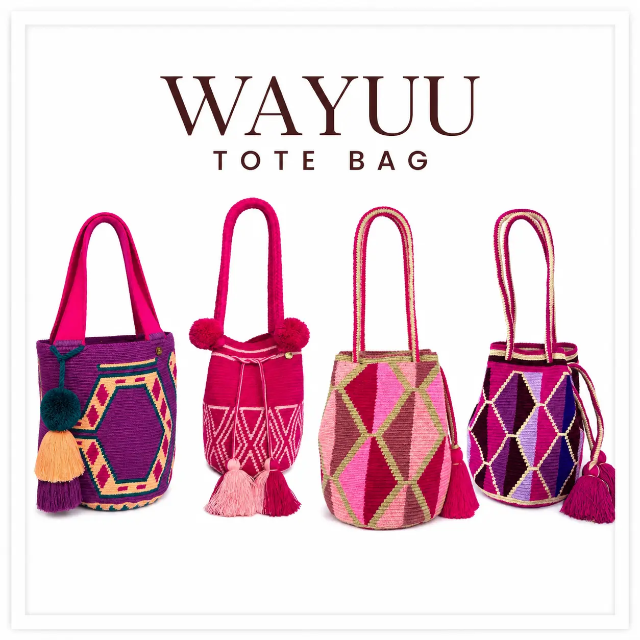 LARGE WAYUU TOTE BAG COLLECTION