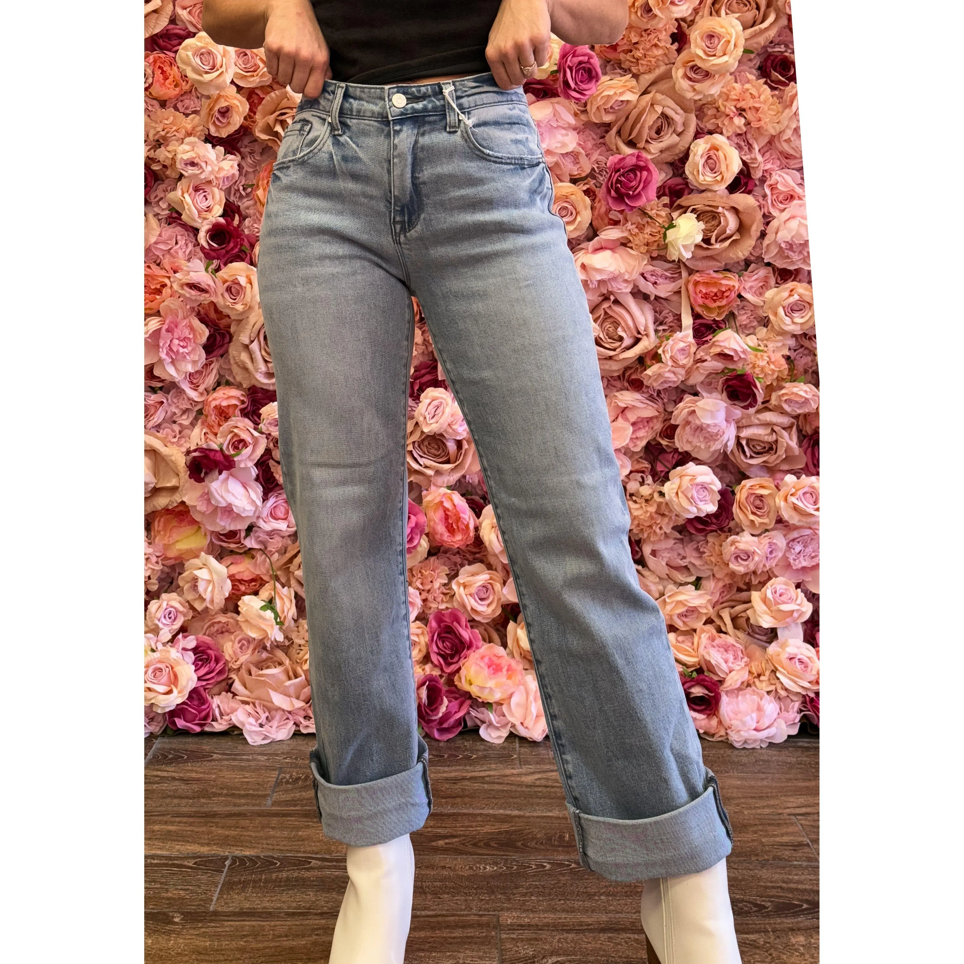 She’s Relaxed Straight Jeans She’s Relaxed Straight Jeans