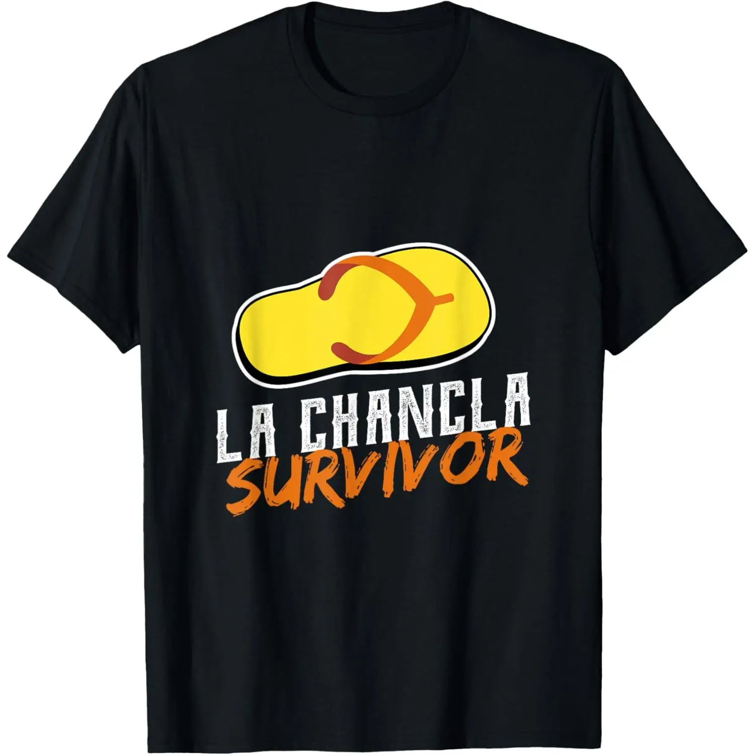 La Chancla Survivor Shirt, Funny Spanish Tee, Latin Shirt T-Shirt,Made in USA