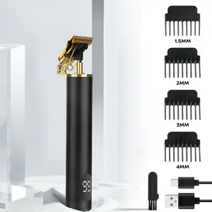 T9 Hair Clipper (Digital Display): Matte Black