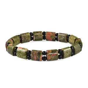 Spinel Beaded Stretch Bracelet