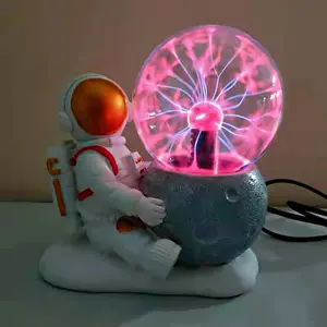 New Astronaut Shape Magic Ball Light, Touch Sensor Ion Ball, Bedroom Bedside Ambiance Decor Nightlight, Small Night Lamp for Home Decoration