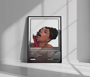 Mariah The Scientist - To Be Eaten Alive Album Poster | Album Wall Decor | Music | Album Art | Album Cover Poster | Artist