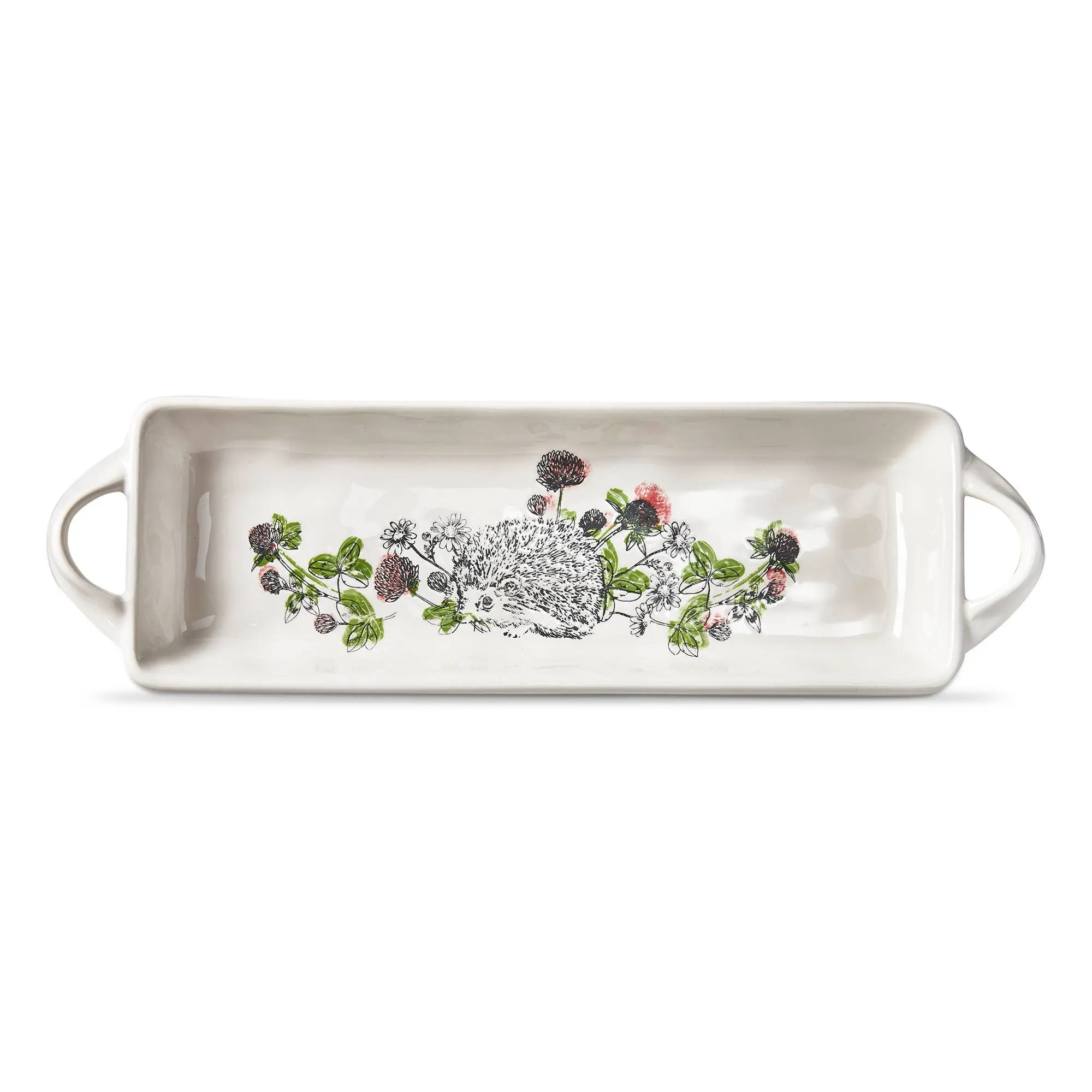 Hedgehog Platter Multi Earthenware Summer