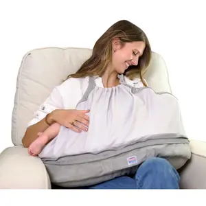 One Z Nursing Pillow for Breastfeeding, Designed for Both Bottle Feeding and Breastfeeding, Made for Mom and Baby
