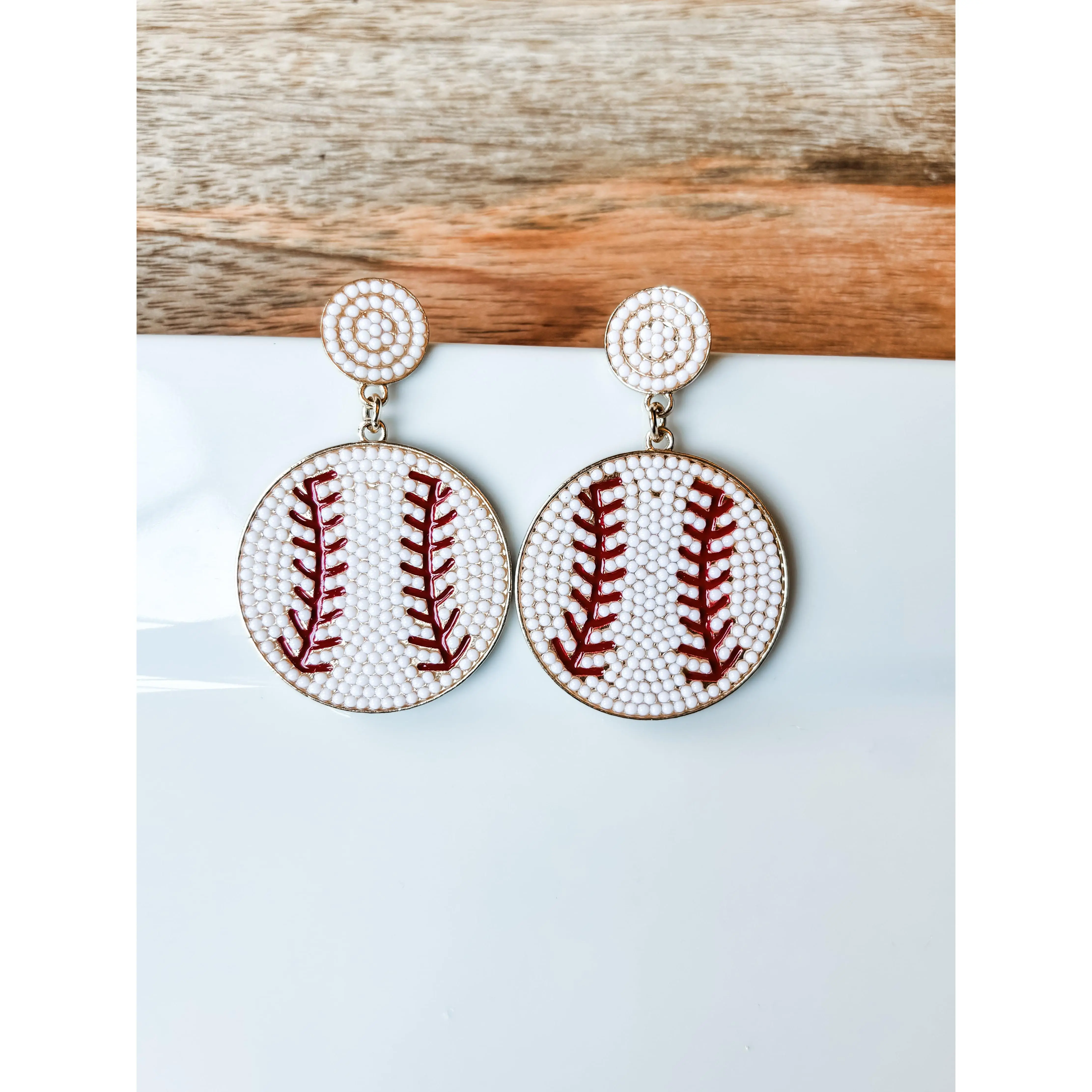Beaded Baseball