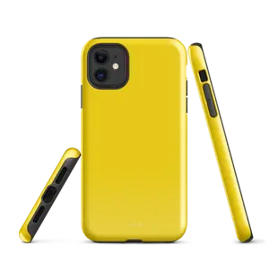 Bright yellow iPhone® Case - Pantone® 108