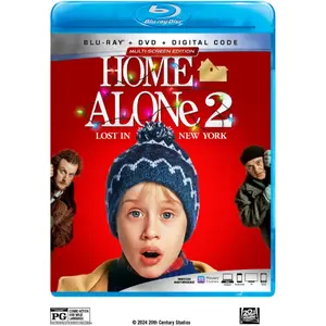 Home Alone 2: Lost In New York - 25th Anniversary Edition  [BLU-RAY MOVIE] With DVD, Anniversary Ed, Digitally Mastered In HD, Dolby, Digital Theater System, Dubbed, Repackaged, Subtitled, Widescreen