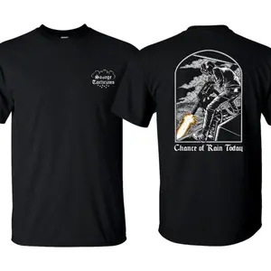 Chance of Rain Shirt Unisex Short Sleeve, Army Military Menswear, Gun Shirt Tactical Gear, Good Graphic Shirt, Made In USA |   army graphic tee, military shirt, tactical gear t-shirt, gun graphic shirt, unisex casual tee, menswear top, USA made shirt
