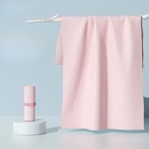 YUKE Swim Chamois Towel Shammy Sports Swimmers Towel for Diving Swimming Triathlons and Other Water Sports(23.6 x 31.5 inch and 31.5 x 51.2 inch,Blue, Green,  Gray, Pink)