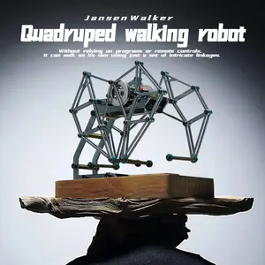 Jansen Walking Robot Model Realistic Mechanical Decoration for Desk Home Display Collection