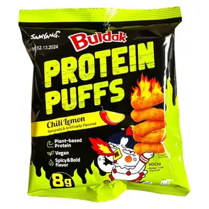 Samyang - Buldak Protein Puffs Chili Lemon 1.76 OZ
