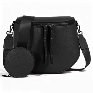 Fanny Pack Crossbody Sling Bag with Coin Purse Adjustable Strap Fits All Body Types Daily Work Party Multi-Purpose Large Bag