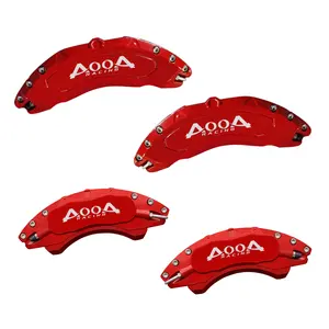 AOOA Racing Caliper Covers Aluminum Brake Caliper Covers Fit for Chevrolet Camaro (front and rear)