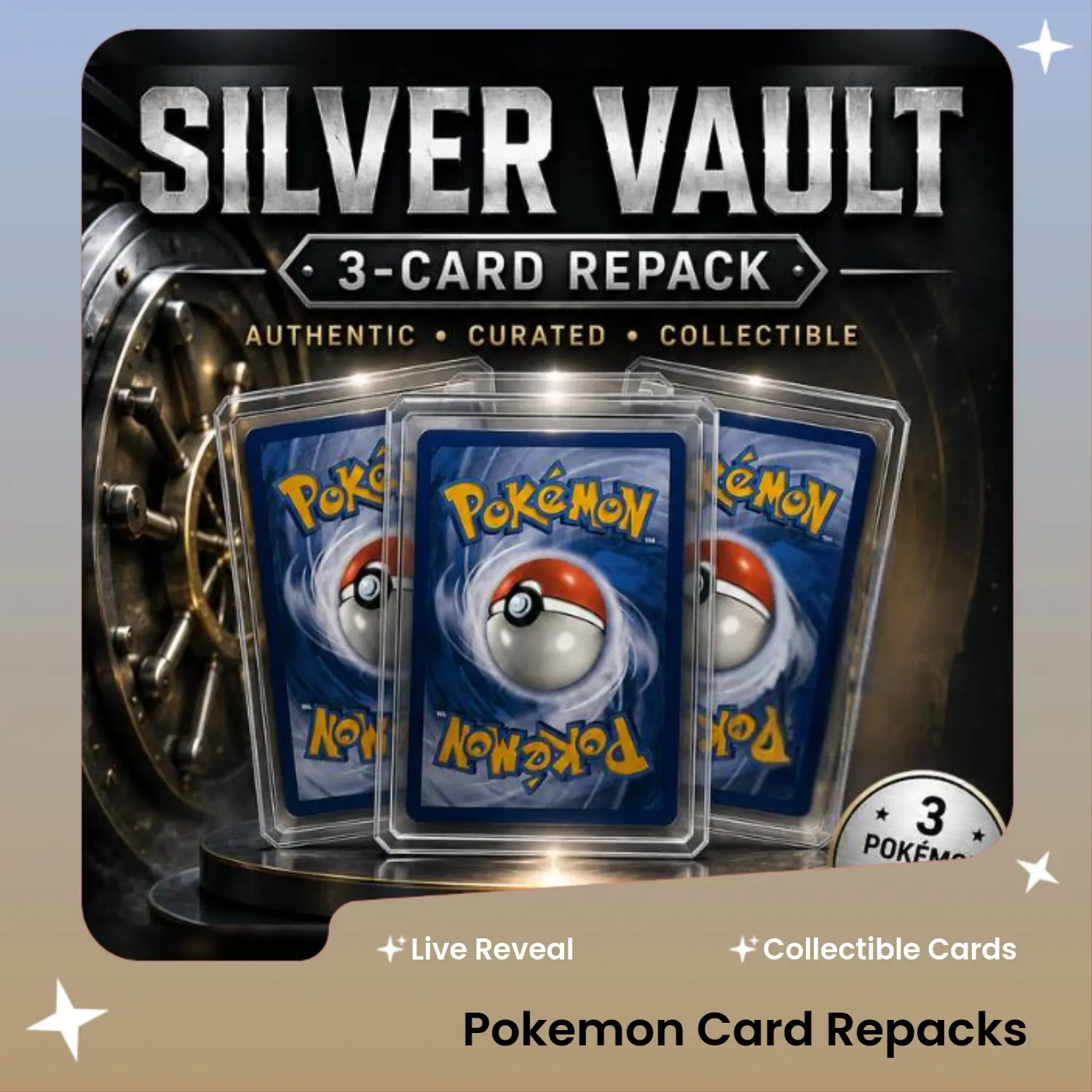 3 Collectible Non-Sports Pokémon Trading Card Repacks From Silver Vault