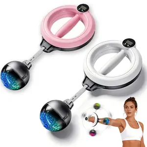 Weighted Hoop, Training Arm Strength Ring,360° Rotating Wrist & Forearm Trainer for Men and Women, Upper Body Strength Tool for Arms, Shoulders & Chest, Portable Home and Gym Fitness Equipment