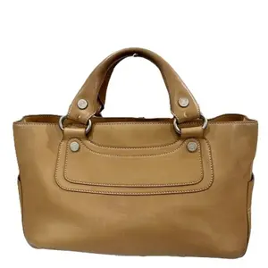 Pre-owned Celine Calfskin Shoulder Bags Leather Handbag