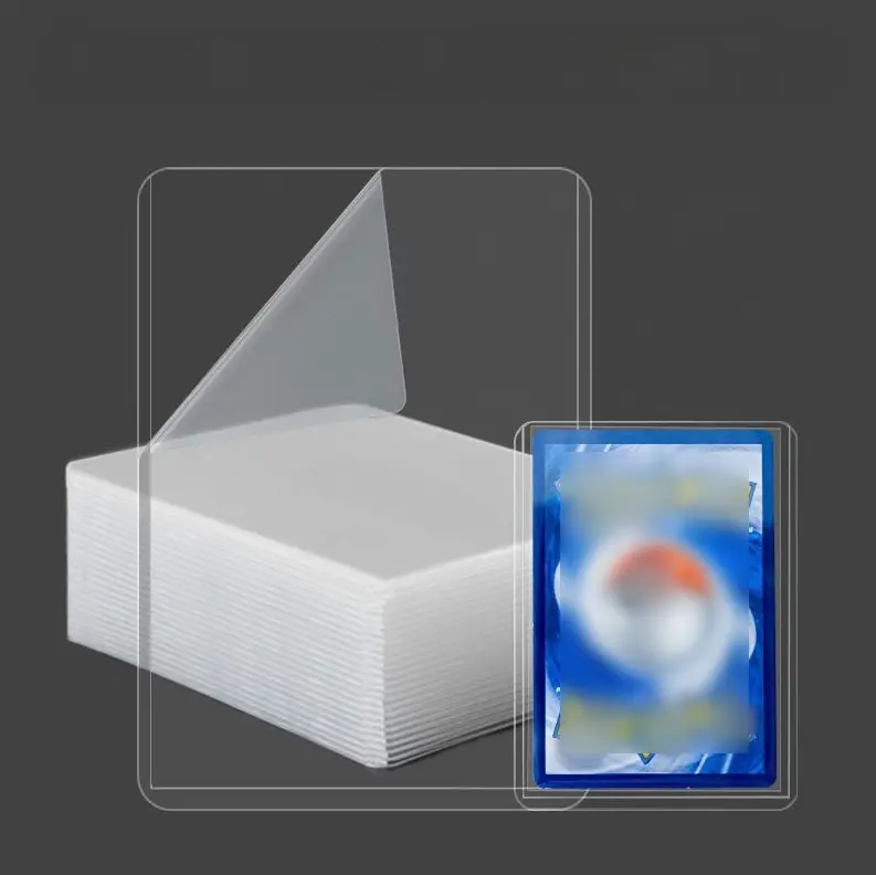 50pcs card protectors/cases-Hard Plastic Card Sleeves