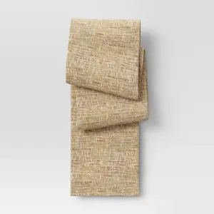 108"x14" Hamp Table Runner Natural