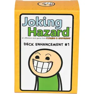 Joking Hazard Deck Enhancement #1 - Expansion Pack for Fun Party Games by Cyanide & Happiness, 100 New Hilarious Comic Cards | Perfect for Game Night