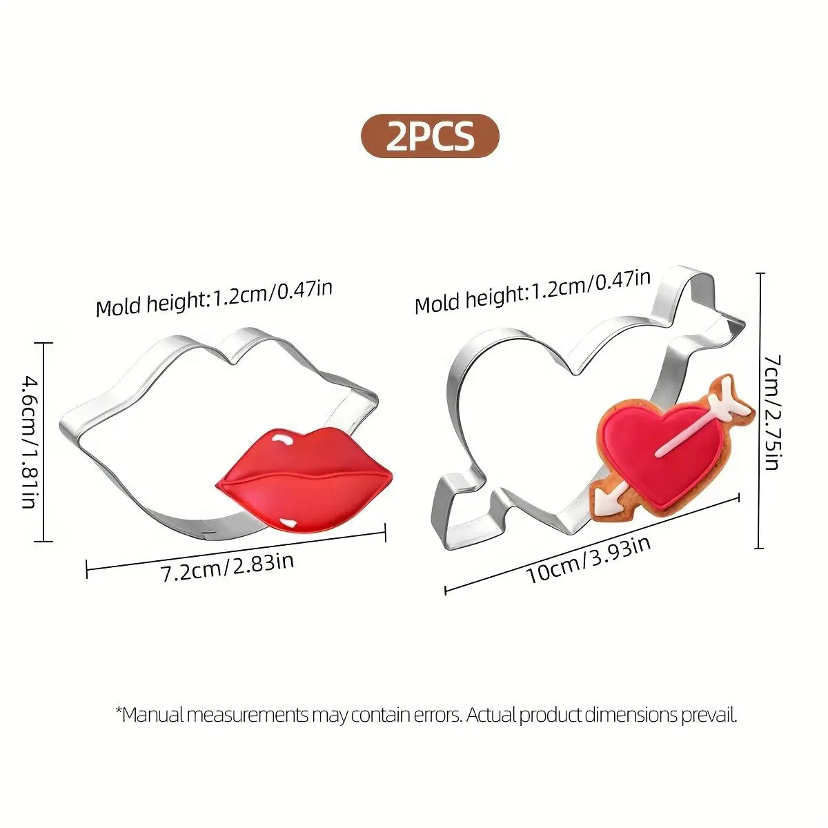 1 Double Lip Mold + 1 Cupid Arrow Model