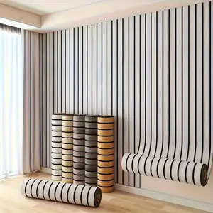 3D Wood Grain Pattern Self Adhesive Wallpaper Roll for Home Decor, Imitation Tile Design for Living Room Kitchen Bathroom Bedroom, Peel And Stick Wallpaper Designs