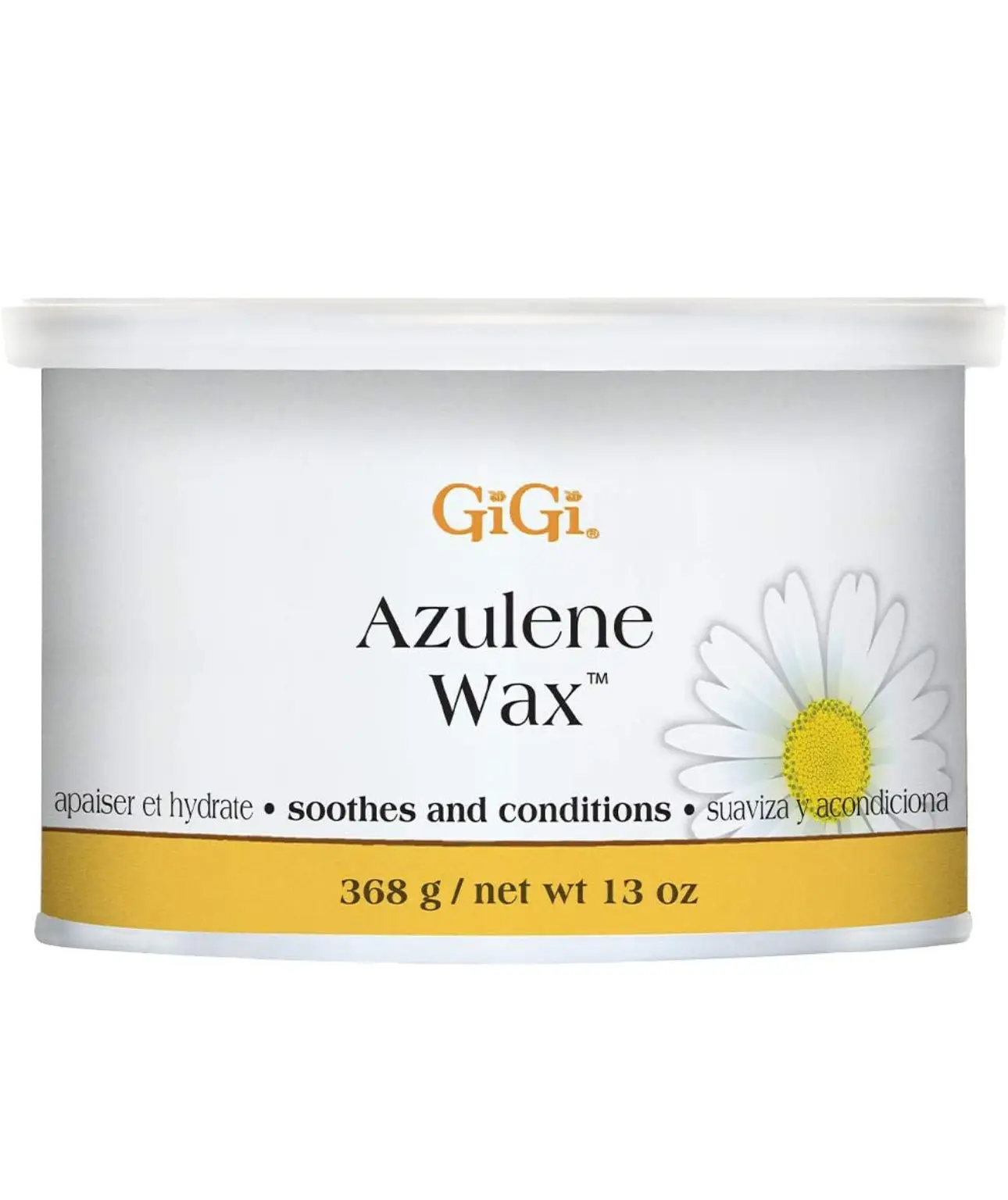Azulene-Infused Hair Removal Wax, 13 oz, Body Care for At-Home Bikini and Body Waxing, Single Item, At-Home Waxing, Infused With Azulene, 500 Ml, N/A, Soft Wax Waxing