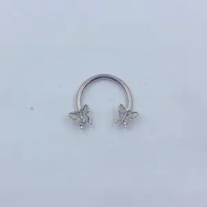 Double Butterfly Septum Ring