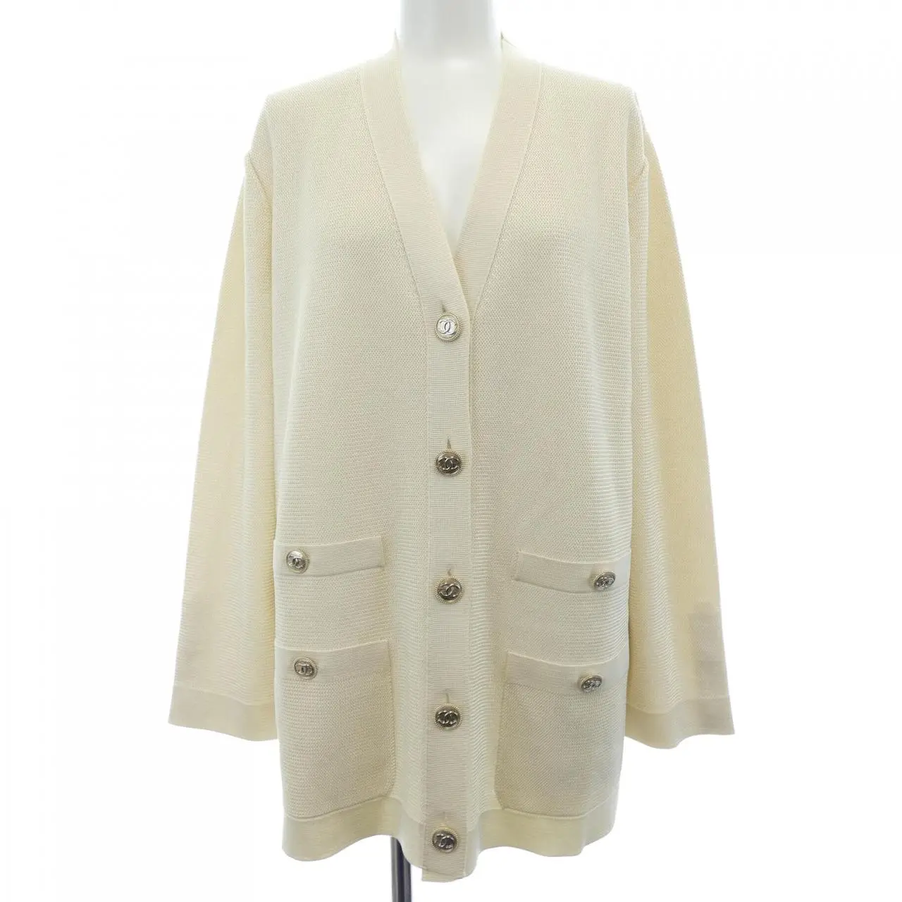 Pre-owned CHANEL Other Small Leather Goods Knit Cardigan