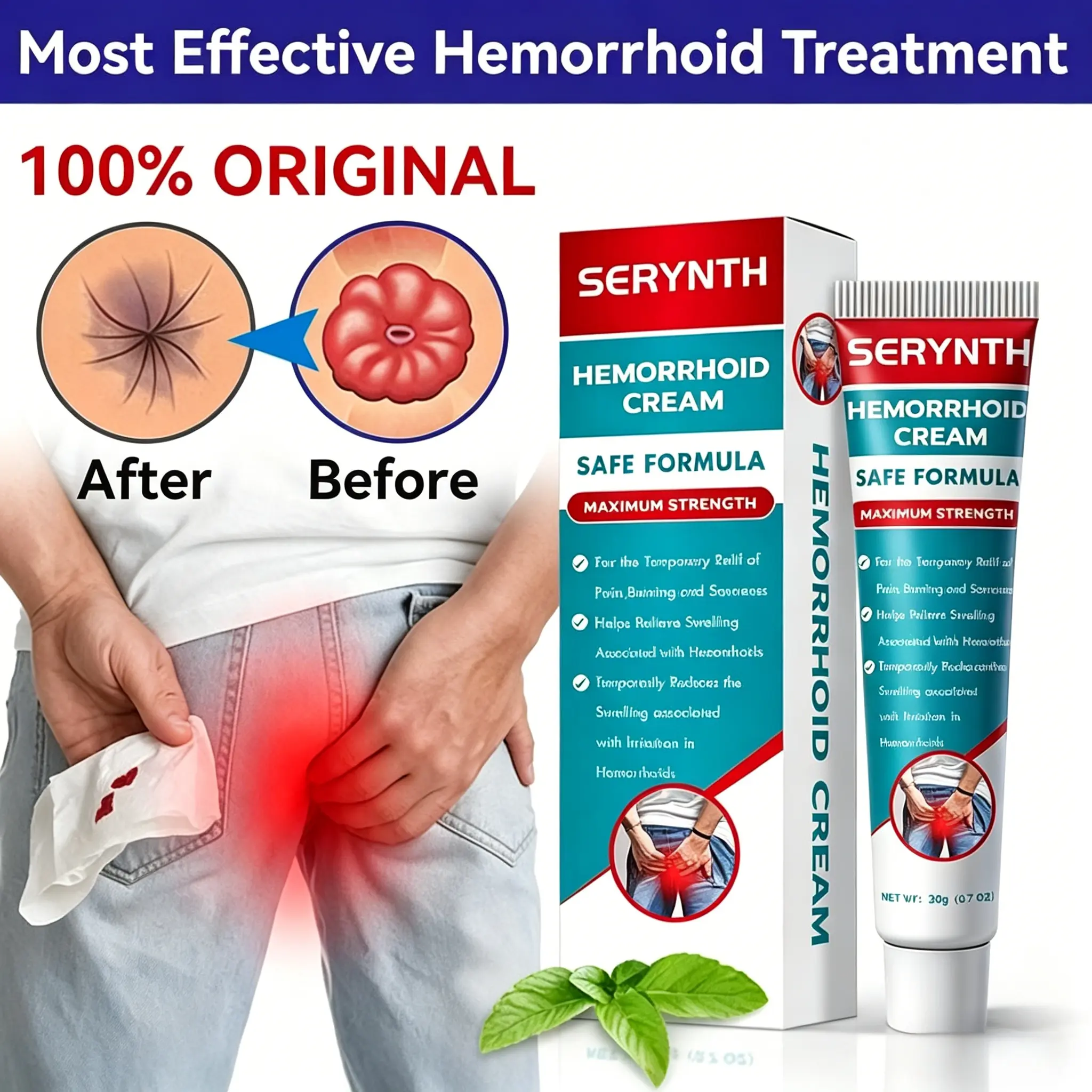 Perfectmyth 02 Intimate Comfort Cream - Aromatic Daily Relief Cream for Intimate Area with Borneol Mix, Thymol, and Aloe Vera (Beauty & Personal Care Skincare)