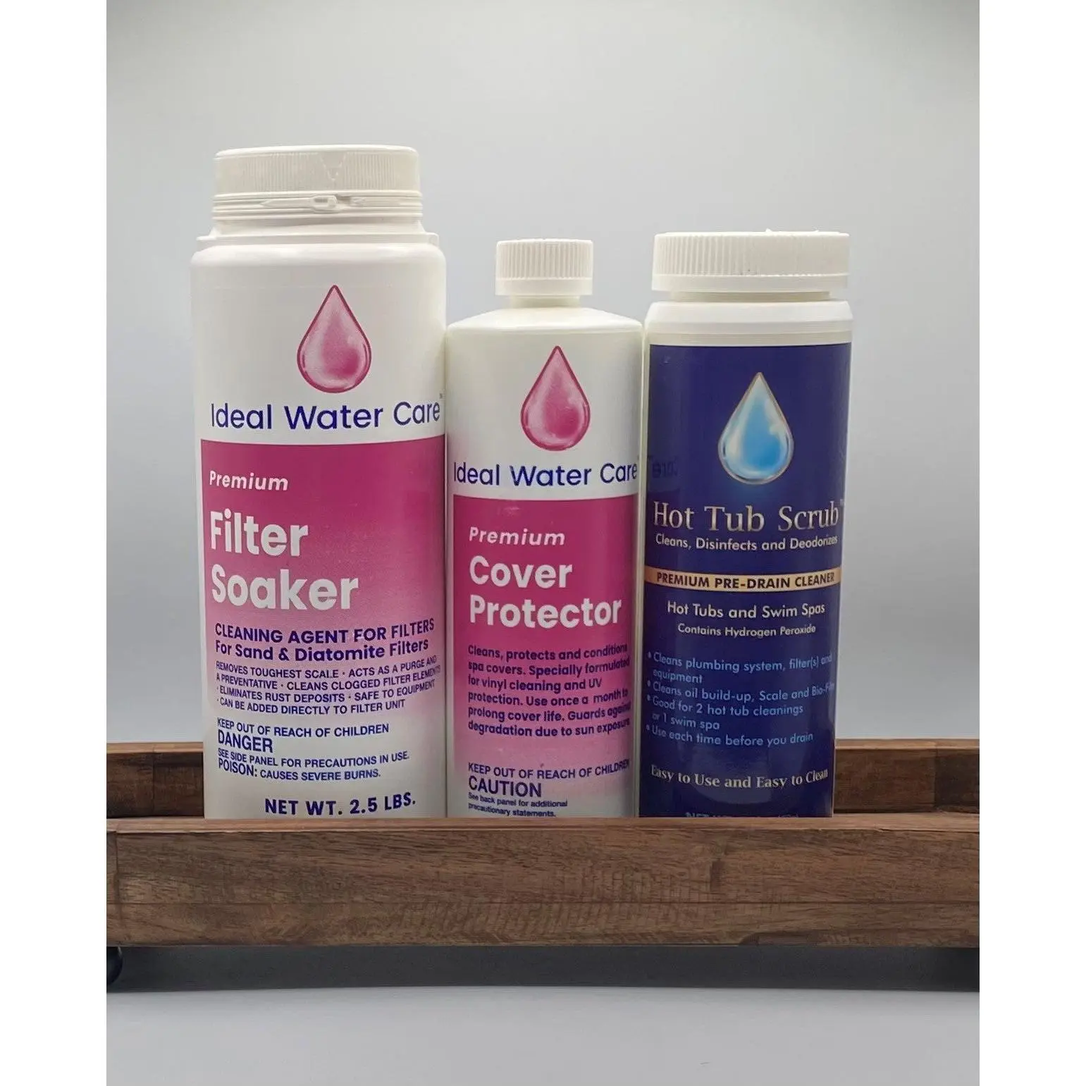Ideal Water Care Drain Clean and Refill Bundle