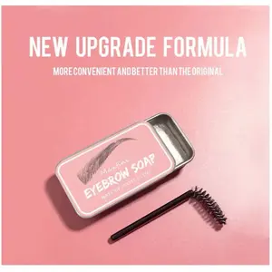 Wild Eyebrow Makeup Styling Soap Shaping Gel Wax 3D Long Lasting Waterproof Long Lasting Eye Brow Freeze Wax 0.56oz Lightweight Flawless Cosmetic
