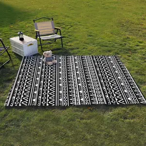 1 piece, ethnic style printed picnic mat, portable beach mat for outdoor camping and picnicking, suitable for family gatherings in spring, summer, and autumn, suitable for beaches, festivals, picnics, and travel