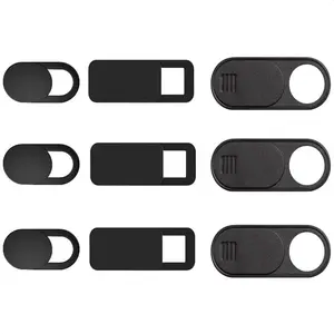 9 Pack(3 Large + 3 Medium + 3 Small) 0.03 inch Ultra Thin Webcam Cover Slide Camera Blocker Protect Your   for MacBook Air, Laptop, iPad, iMac, PC,