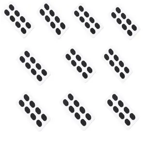 Soft Eva Sponge Eyeglass Nose Pads, Low Bridge Friendly, Raised Comfortable Anti-Slip Makeup, Suitable for Plastic Frames