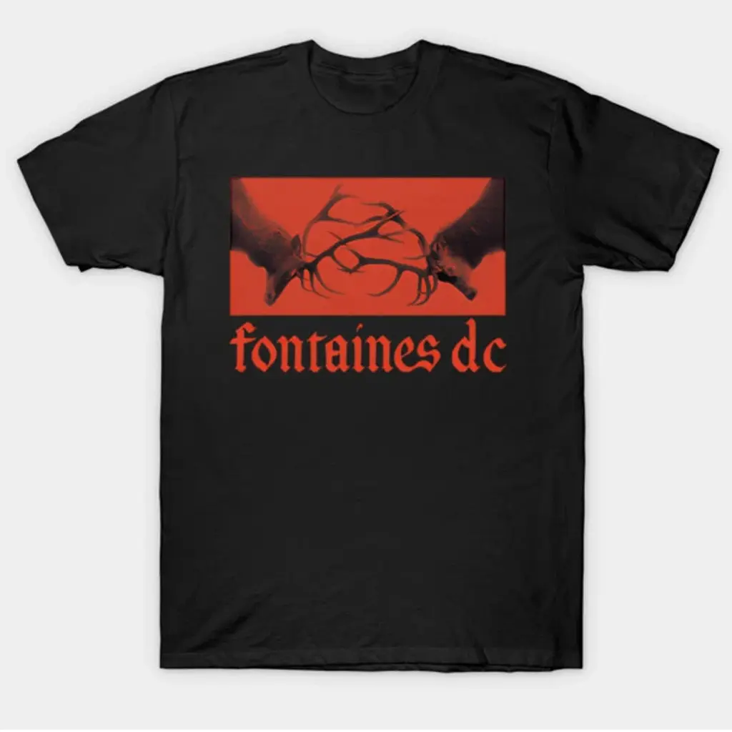 Fontaines D.C. Vintage Graphic Tee Jackie Down The Line Post Punk Shirt HY6241