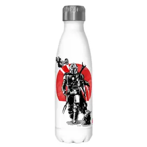 Star Wars: The Mandalorian Big Red Sun Stainless Steel Water Bottle