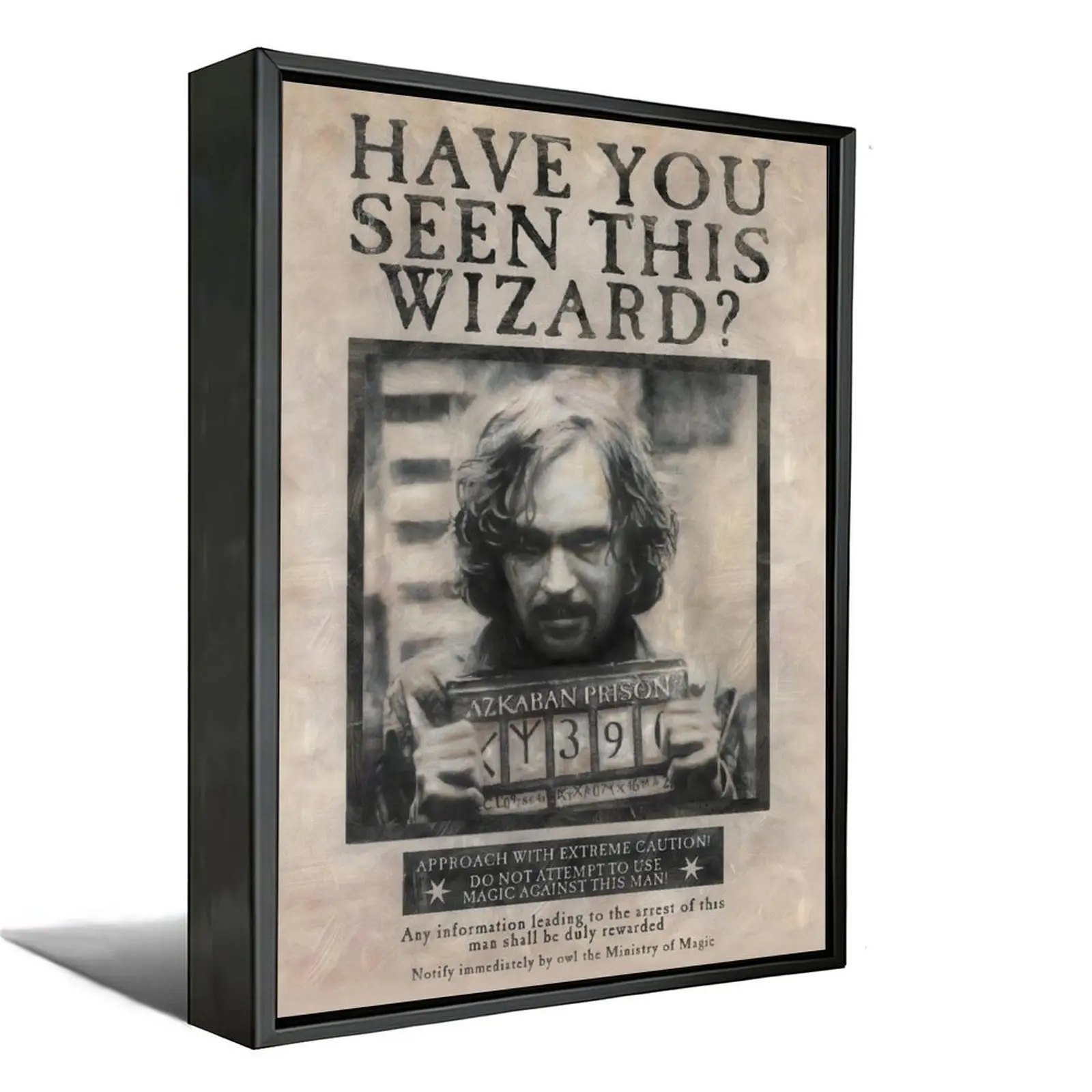 Vintage Magic Wizard Canvas Poster Retro Fantasy Movie Wall Art Print Decor for Bedroom Dorm
