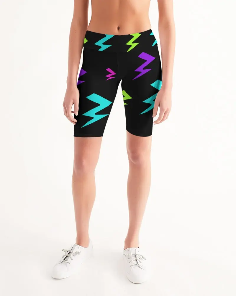 RM Ruined Bear - Mid-Rise Bike Shorts