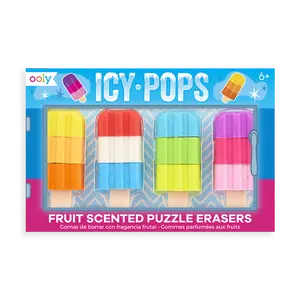 Icy Pops Scented Puzzle Erasers