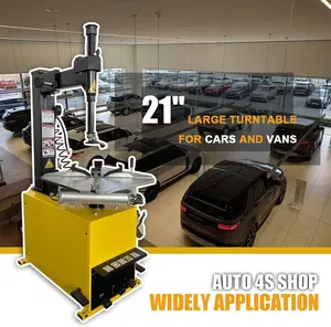 Tire Changer 811 and Tire Balancer S-100 Combo for Tire Repair and Wheel Balancing