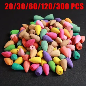 Natural Aroma Fragrance Cones for Home Therapy, Aroma Stick, Scented Home Fragrance, Ideal for Yoga & Room Decor Gift, Available in Sizes 20-300 Pcs, Enhance Your Relaxing Environment