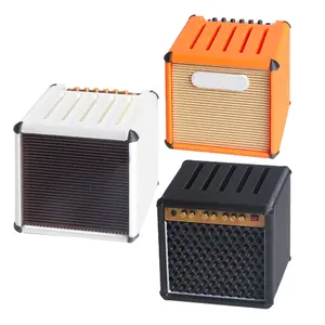 Guitar Amp Picks Holder with 5 Picks, Guitar Pick Display Holder, Amp Speaker Styled Pick Holder