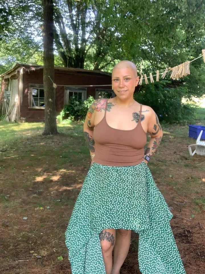 Forest Fairy Asymmetrical Skirt - Stretch Waist Flowy Fabric for Medium to Large Sizes Ethereal Movement Style