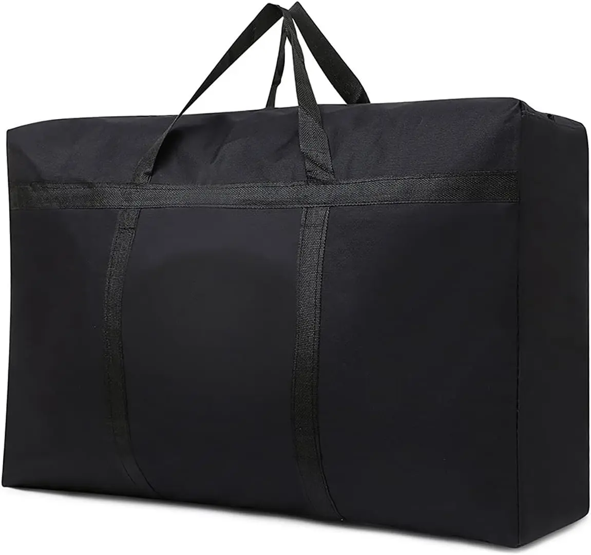 Heavy Duty Camping Storage Organiser Bag with Handles, 60Gal 1-Pack Extra-Large Capacity for Moving, Bedding, Bulky Household Items (Sports & Outdoor Camping Furniture Accessory)