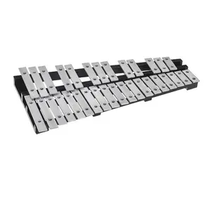 fathersdaygift VEVOR 32 Note Glockenspiel Xylophone Bell Kit, Percussion Instrument with Mallets, Drum Sticks and Carrying Bag, Professional Glockenspiel Xylophone Percussion Instrument Set for Adults Students
