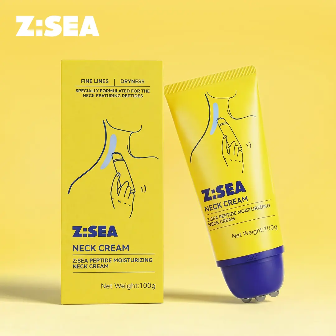 Z:SEA Peptide Moisturizing Neck Cream 100g - Plant Squalane for
